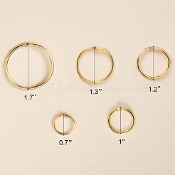 Iron Loose Leaf Book Binder Hinged Rings&nbsp;IFIN-PH0023-03