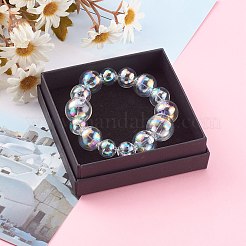 Graduated Round Glass Beaded Stretch Bracelets&nbsp;BJEW-JB06073