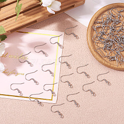 1000Pcs 304 Stainless Steel Earring Hooks&nbsp;STAS-TA0002-16