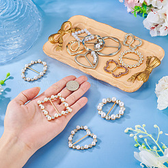 12Pcs 12 Styles Alloy Buckles&nbsp;AJEW-TA0003-44