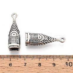 Tibetan Style Alloy Pendants&nbsp;TIBEP-T054-17AS