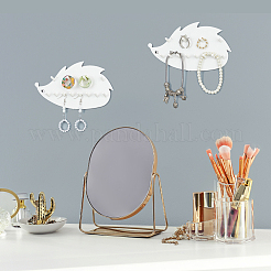 Hedgehog Plastic Hook Hangers&nbsp;AJEW-WH0165-47