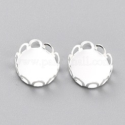 304 Stainless Steel Charms Cabochon Settings&nbsp;STAS-Y001-11S