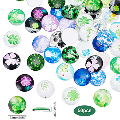 Glass Cabochons&nbsp;GGLA-PH0001-24