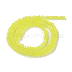 Imitation Jade Glass Beads Strands&nbsp;EGLA-YW0003-19A-25