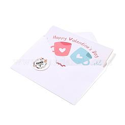Rectangle Paper Greeting Cards&nbsp;DIY-F096-13