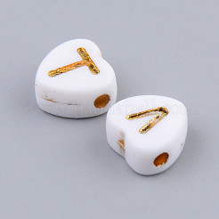 Electroplate Opaque Acrylic Beads&nbsp;MACR-S273-38
