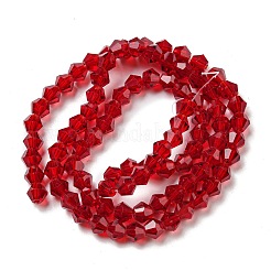 Transparent Glass Beads Strands&nbsp;EGLA-A039-T4mm-D-M