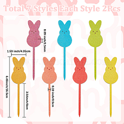 14Pcs Wooden Picks for Vase Decorations&nbsp;AJEW-CN0006-51B