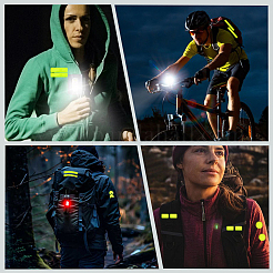Waterproof Plastic Reflective Sticker&nbsp;DIY-WH0184-88A