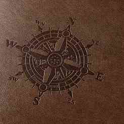 DIY Travel PU Leather Scrapbook Photo Album&nbsp;DIY-A036-02B