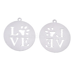 Non-Tarnish 201 Stainless Steel Pendants&nbsp;X-STAS-R114-005P-1