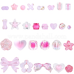 264Pcs 27 Styles Mixed Styles Acrylic Beads&nbsp;TACR-PA0001-26