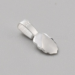 925 Sterling Silver Pinch Bails&nbsp;STER-WH20003-04S
