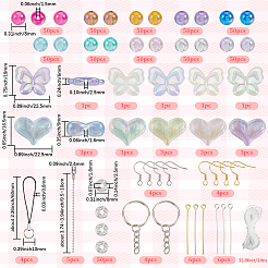 DIY Acrylic Beads Mobile Phone Strap Making Kits&nbsp;DIY-SP0003-34