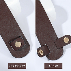 Imitation Leather Bag Strap Covers&nbsp;DIY-CL0001-73A