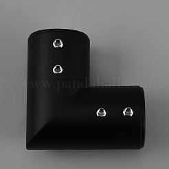 304 Stainless Steel Round Pipe Connection Elbow&nbsp;STAS-WH0051-030EB