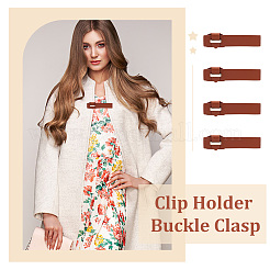 PU Imitation Leather Sew on Toggle Buckles&nbsp;DIY-WH0292-53A