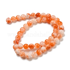 Natural Dyed Yellow Jade Beads Strands&nbsp;G-Q160-A01-01G