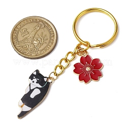 Alloy Enamel Pendants Keychain&nbsp;KEYC-JKC00885