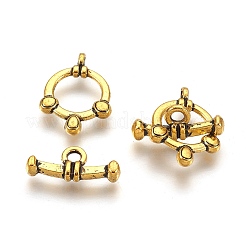 Tibetan Style Toggle Clasps&nbsp;GLF5026Y-NF