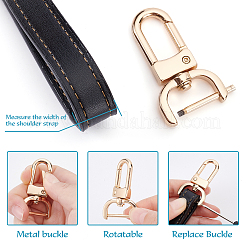 6 Sets 3 Colors Alloy Swivel Lobster Claw Clasps&nbsp;FIND-PH0003-90