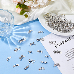 80Pcs 8 Styles Tibetan Style Zinc Alloy Connector Charms&nbsp;FIND-DC0007-21