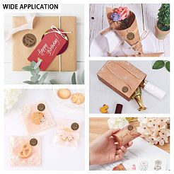 Self-Adhesive Kraft Paper Gift Tag Stickers&nbsp;DIY-G013-A20