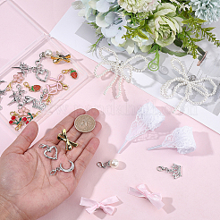 2Pcs Alligator Hair Clips for Girls&nbsp;HJEW-BM0001-28