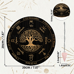 AHADEMAKER Divination Sets&nbsp;AJEW-GA0005-67J