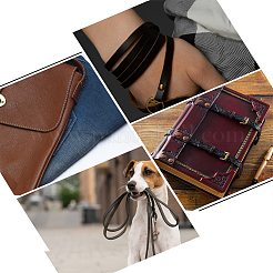 Flat PU Leather Cord&nbsp;WL-WH0004-09E