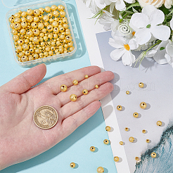 220Pcs 3 Styles Brass Textured Beads&nbsp;KK-ME0002-68G