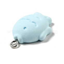 Opaque Resin Pendants&nbsp;LS-RESI-G043-D03-B