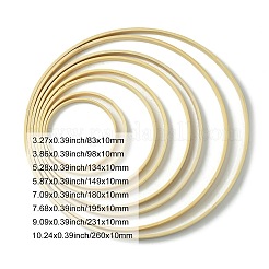 8Pcs 8 Styles Bamboo Embroidery Hoop&nbsp;FIND-CJ0001-97