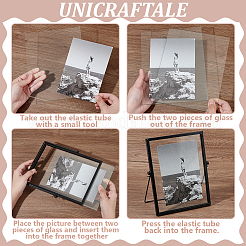 Glass & Iron Photo Frame&nbsp;FIND-WH0152-819G