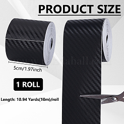 10M PVC Car Auto Fibre Sticker Vinyl Wrapping Film&nbsp;DIY-WH0128-48A