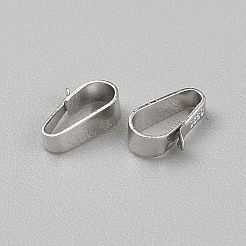 925 Sterling Silver Snap on Bails&nbsp;LS-STER-WH0062-008P-02