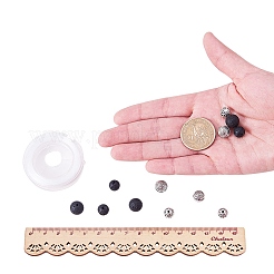 200PCS Natural Lava Rock Beads&nbsp;DIY-PH0014-01
