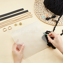 DIY Woolen Yarn Square Knitting Crochet Bags&nbsp;DIY-WH0196-53