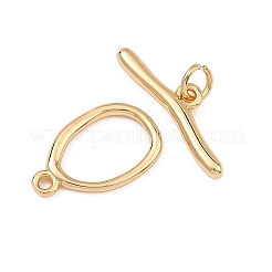 SHEGRACE Brass Toggle Clasps&nbsp;XGRQ58378-790G