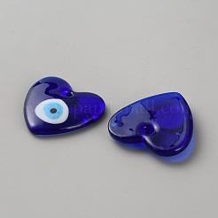 Transparent Glass Pendants&nbsp;GLAA-WH0031-84B