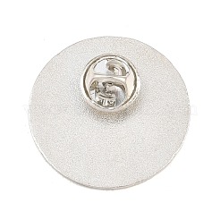 Halloween Printed Alloy Lapel Pin Backs for Backpack Clothes&nbsp;AL-CBA1C64-04P