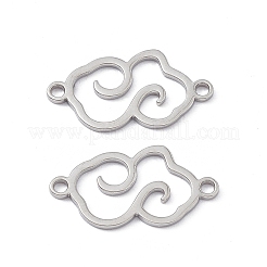 Non-Tarnish 304 Stainless Steel Connector Charms&nbsp;STAS-A071-01P