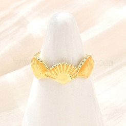 Brass Cuff Open Rings&nbsp;KK-CBA960E-13A-G