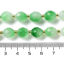 Natural Dyed White Jade Beads Strands&nbsp;G-N342-149A-01