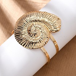 Alloy & Iron Cuff Bangles for Women&nbsp;BJEW-F501-04C-KCG