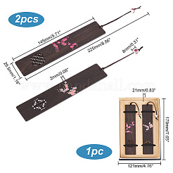 Rectangle Wood Bookmark&nbsp;OFST-WH0002-19