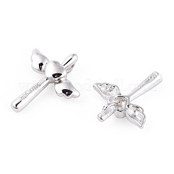 Rhodium Plated 925 Sterling Silver Pendants&nbsp;STER-T007-45P