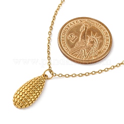 PVD Vacuum Plating 304 Stainless Steel Pendant Necklaces&nbsp;STAS-Z114-17G