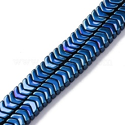 Electroplated Non-magnetic Hematite Beads Strands&nbsp;G-P571-C01-01